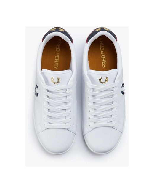 Fred Perry Gray Sneakers for men