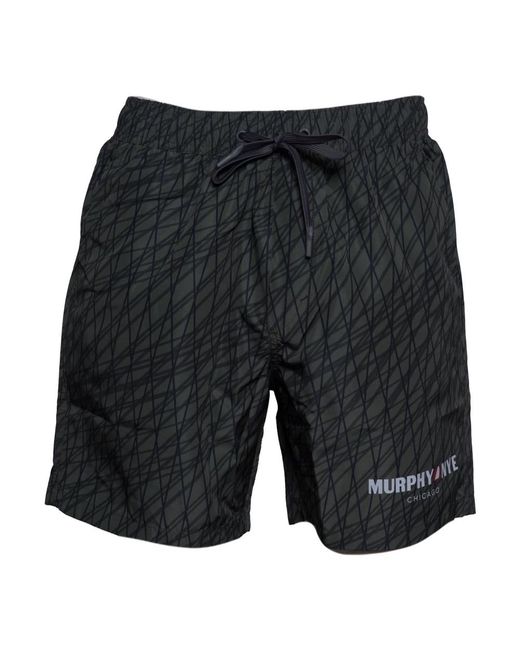 Murphy & Nye Black Beachwear for men