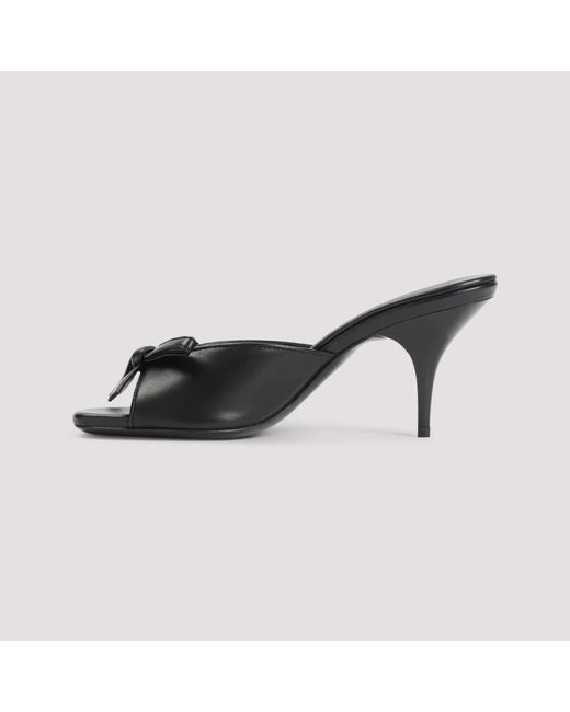 Miu Miu Black Heeled Mules