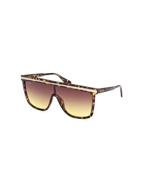 MAX&Co. Brown Sonnenbrille havana schildpatt stil
