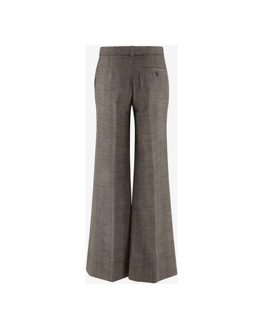 Stella McCartney Gray Wide Trousers