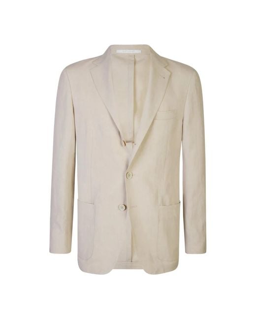 Eleventy Natural Blazers for men