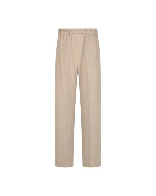 Herno Natural Wide Trousers