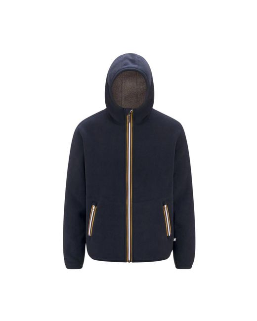 Light Jackets di K-Way in Blue da Uomo