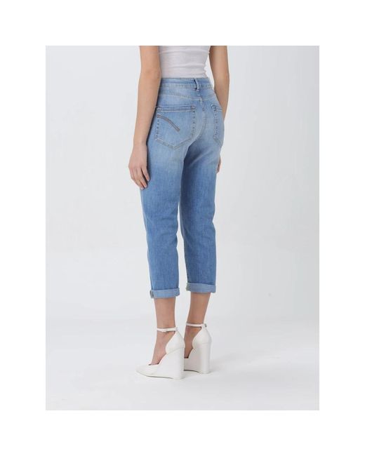 Dondup Blue Cropped jeans