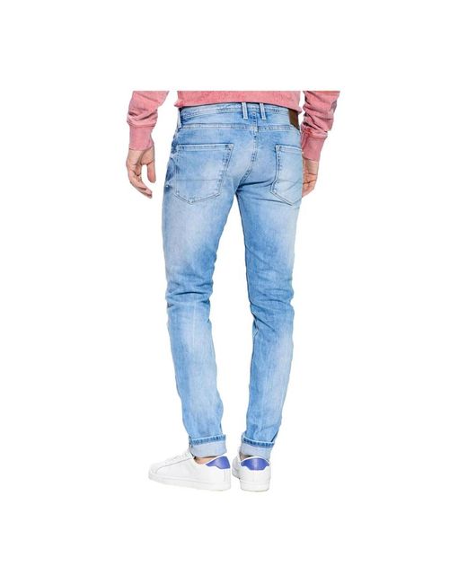 Pepe Jeans Blue Slim Fit Jeans for men