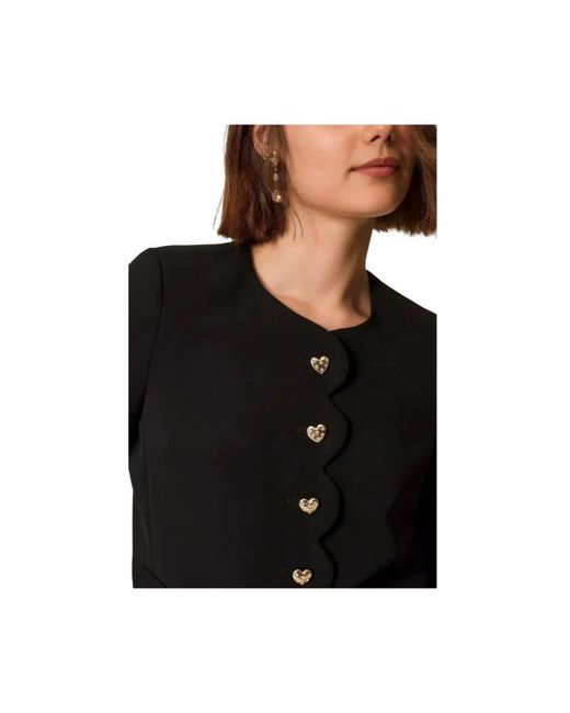 Twinset Black Light Jackets
