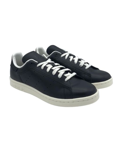 Adidas Originals Blue Schwarze stan smith sneakers