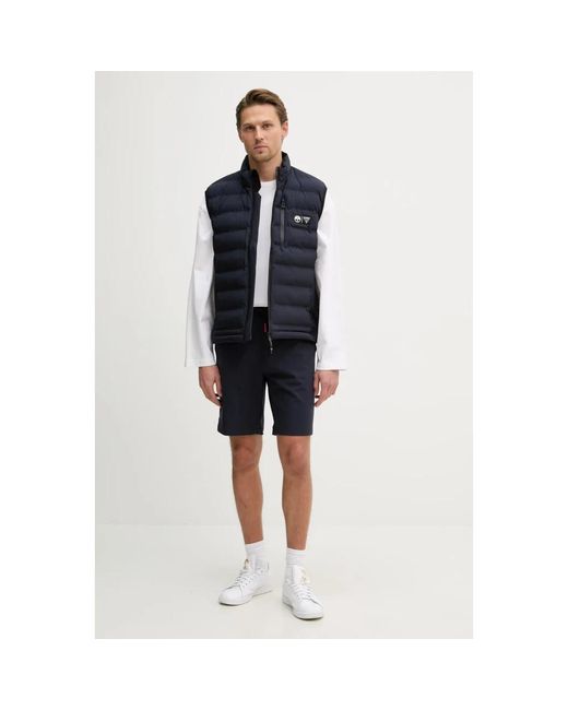 Guess Puffer Vest in het Blue voor heren