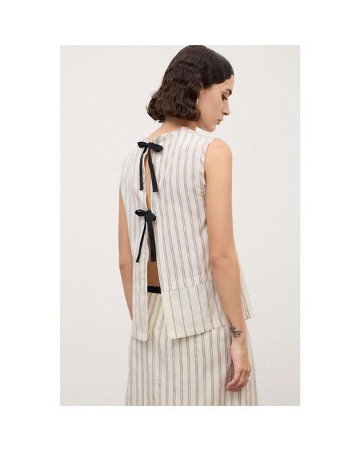 Blouses Ottod'Ame de color White