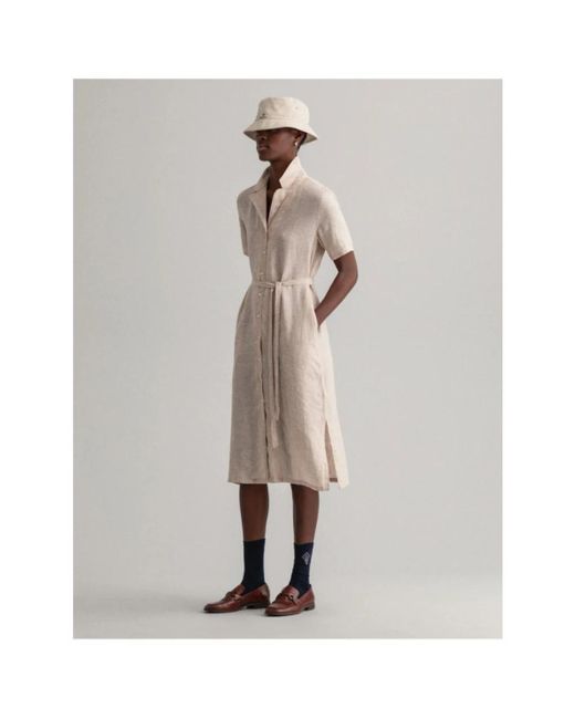 Gant Natural Shirt Dresses