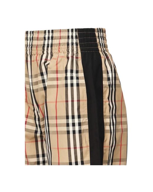 Burberry Straight Broek Voor Vrouwen in het Natural