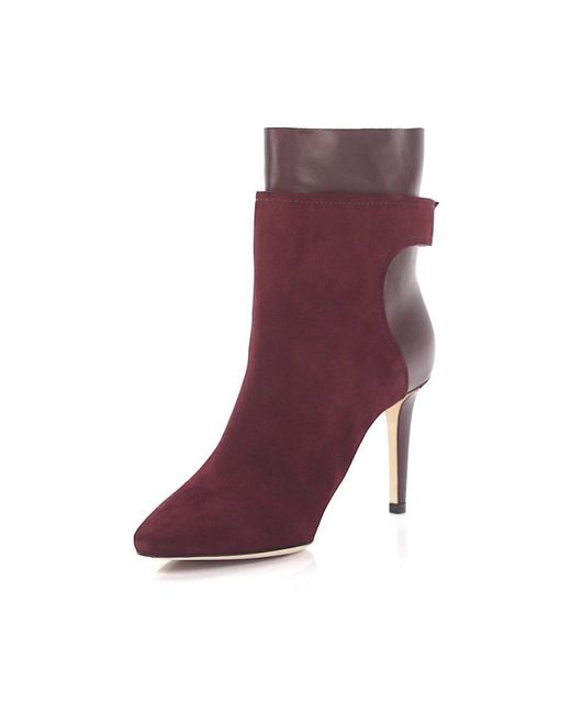 Jimmy Choo Red Heeled Boots
