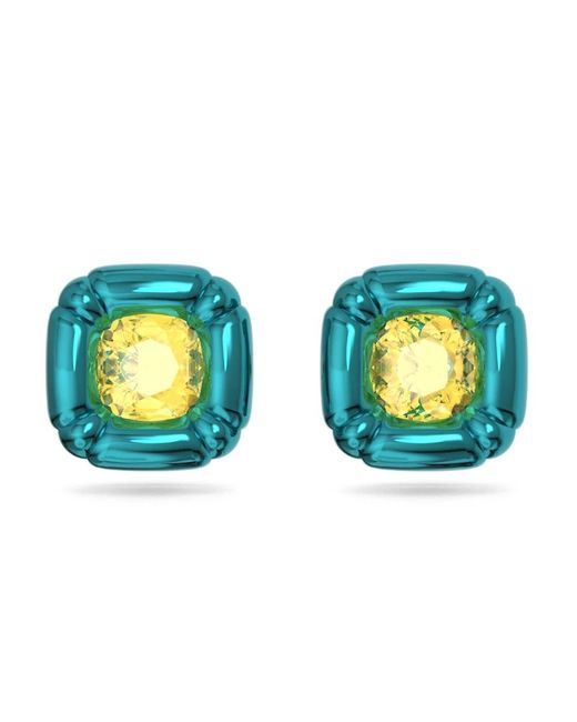 Swarovski Blue Dulcis Stud Earrings