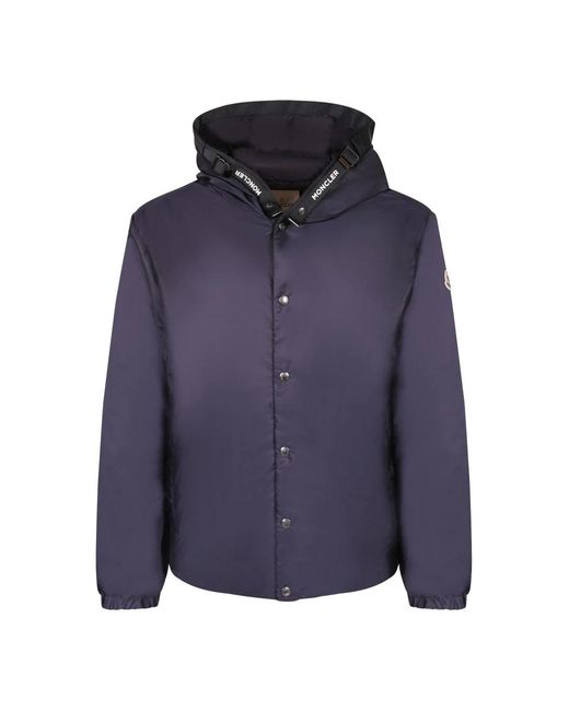 Wind Jackets Moncler de hombre de color Blue