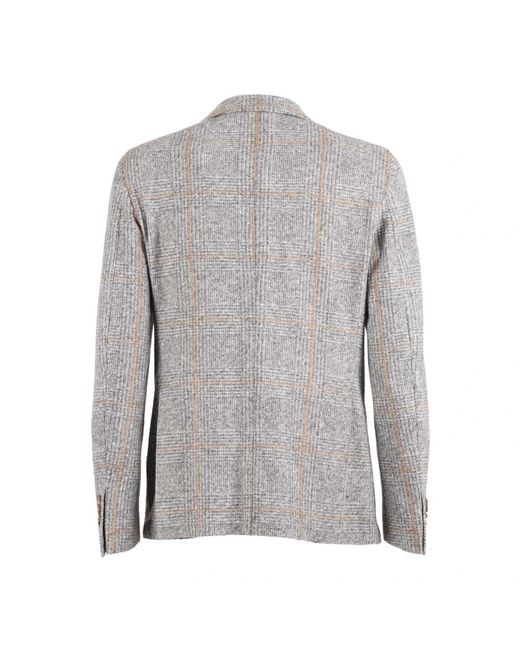 L.b.m. 1911 Lubiam Jacket in het Gray voor heren