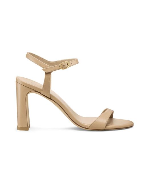 Stuart Weitzman Metallic Babette 85