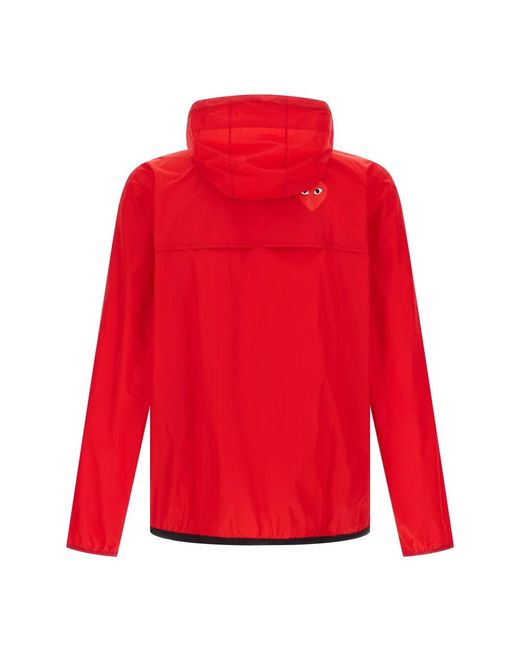 COMME DES GARÇONS PLAY Red Light Jackets