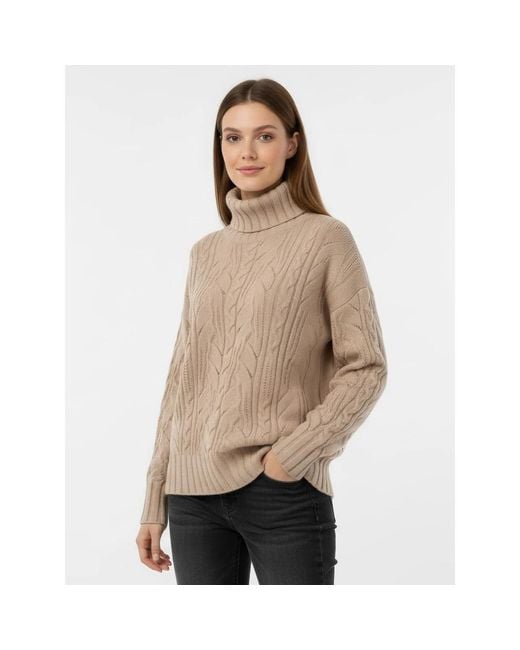 D.exterior Natural Turtlenecks