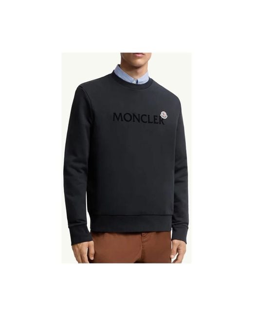 Moncler Sweatshirts in het Blue voor heren