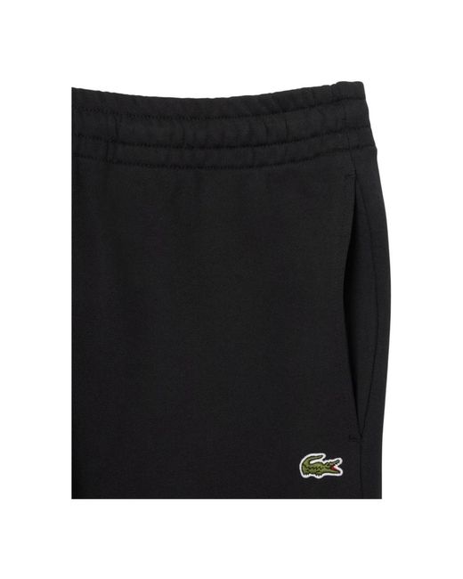 Sweatpants Lacoste de hombre de color Black