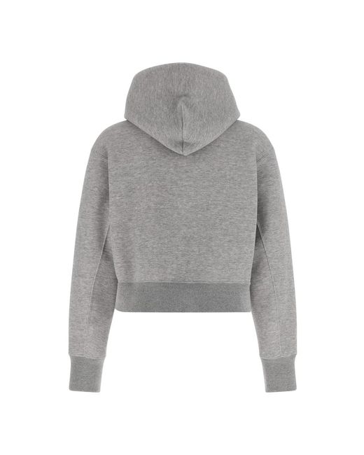 Sacai Gray Hoodies