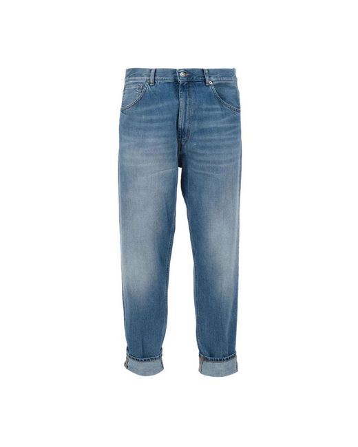 Dondup Blue Loose-Fit Jeans for men