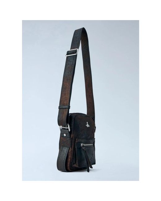 Vivienne Westwood Jackson Crossbody Satchel S in Black für Herren