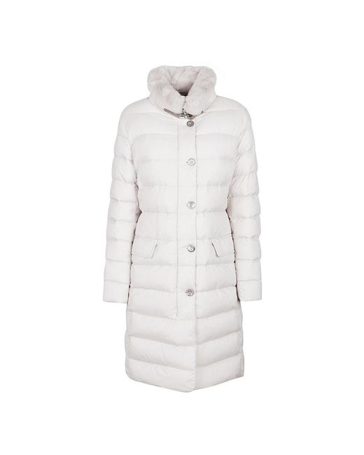 Moorer White Parkas