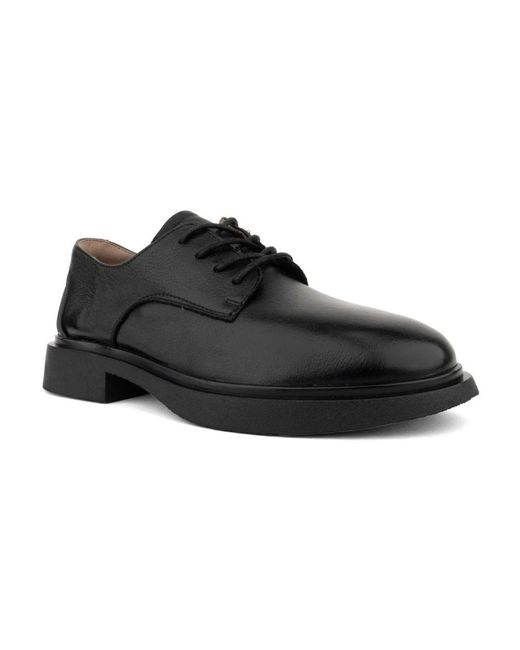 Linda Baumann Black Laced Shoes