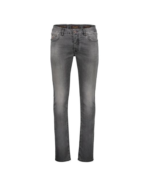 Moorer Gray Skinny Fit Jeans for men