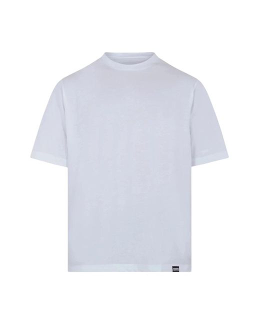 DSquared² Tops ,Wit ,Katoen Witte T-Shirts En Polo's in het White voor heren