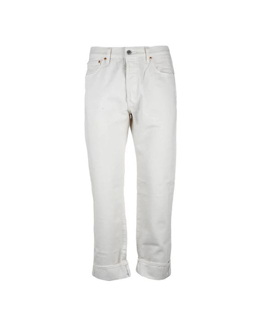 Levi's Gray Straight Fit Jeans for men