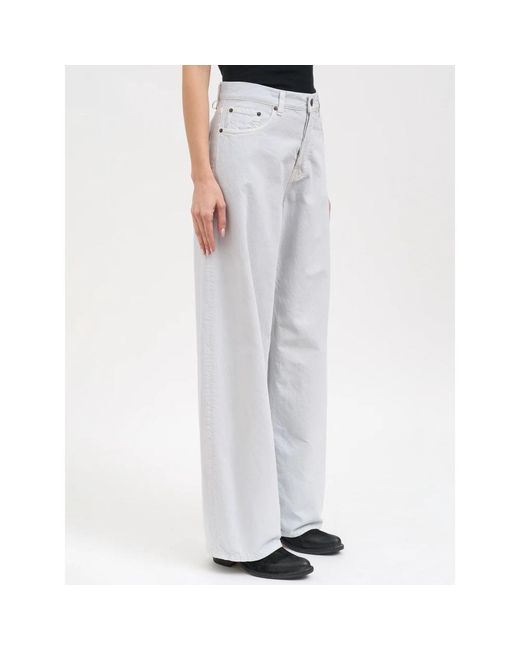 Haikure Gray Loose-Fit Jeans
