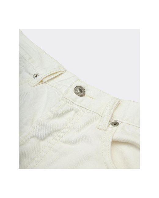 DIESEL White Straight Jeans for men