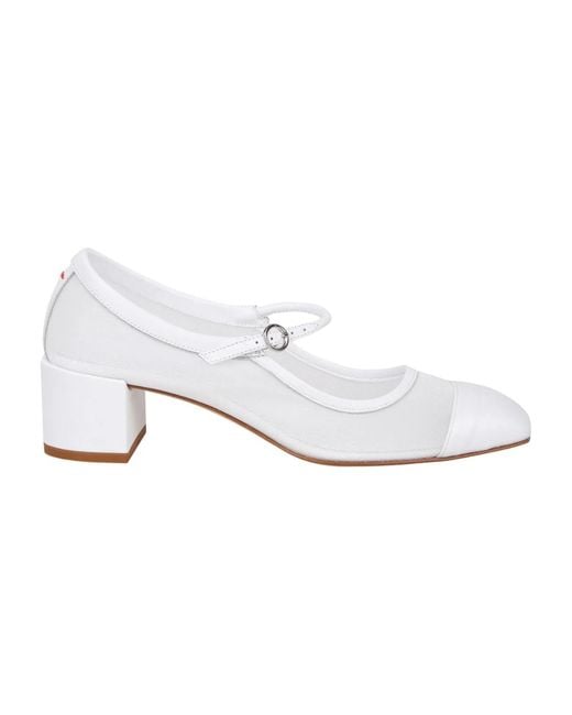 Aeyde White Pumps