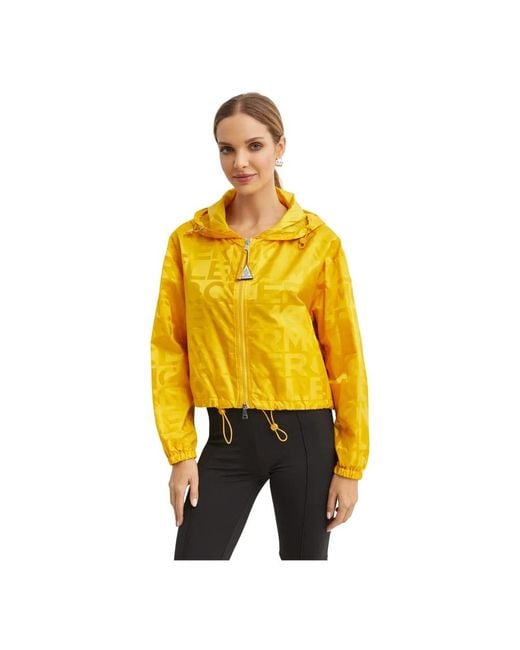 Moncler Yellow Light Jackets