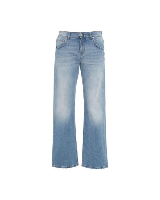 Mauro Grifoni Blue Straight Jeans