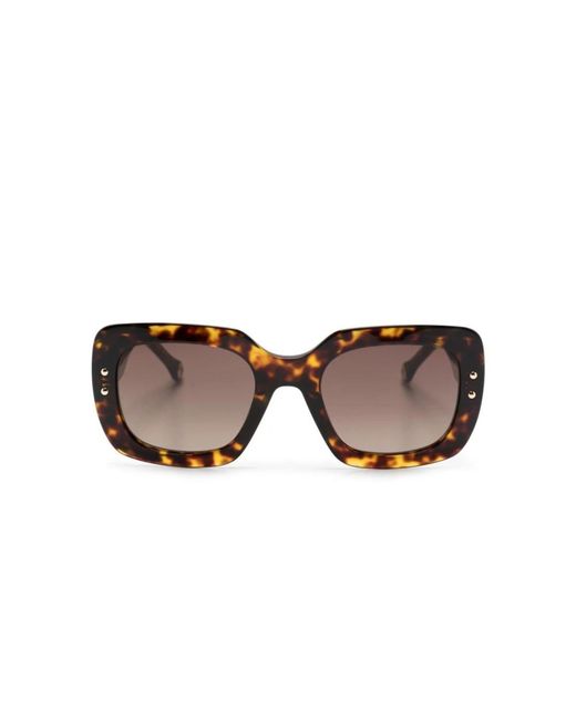 Carolina Herrera Brown Sunglasses