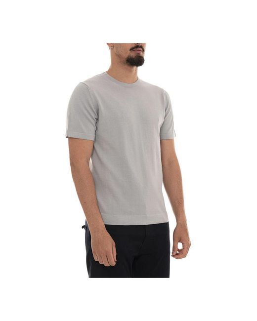 Round-Neck Knitwear Woolrich de hombre de color Gray