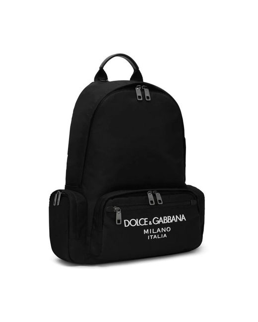 Dolce & Gabbana Black Backpacks for men