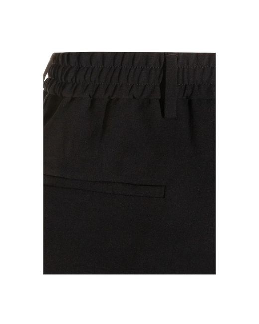 Montecore Black Slim-Fit Trousers for men