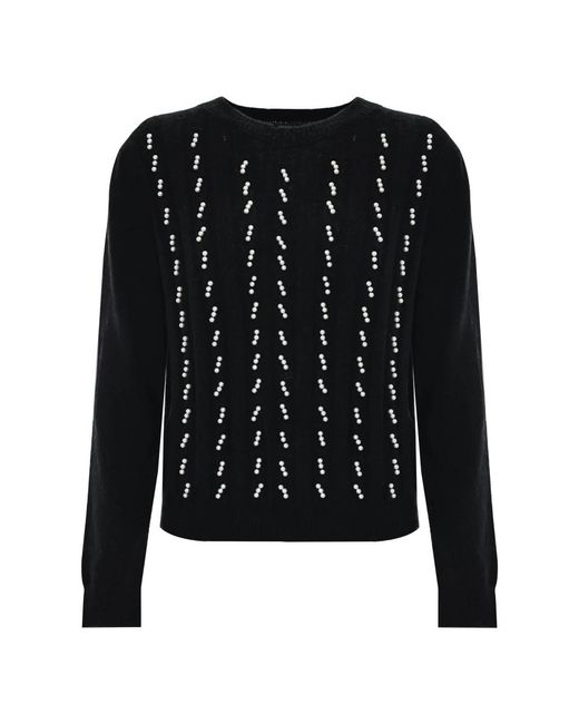 Kocca Round-Neck Knitwear in het Black