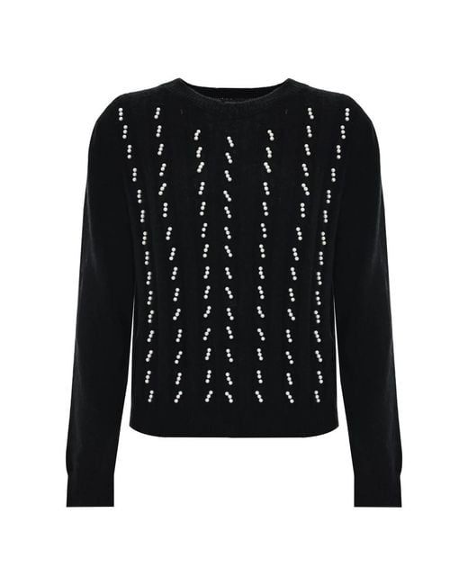 Round-Neck Knitwear Kocca en coloris Black