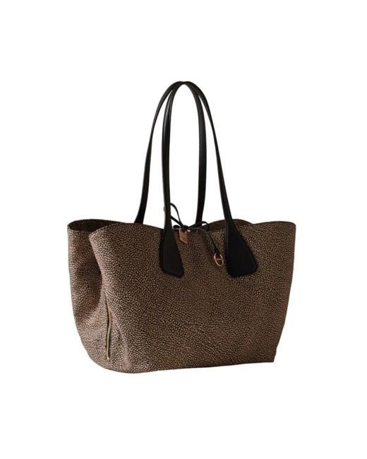 Borbonese Brown Shopping Bags