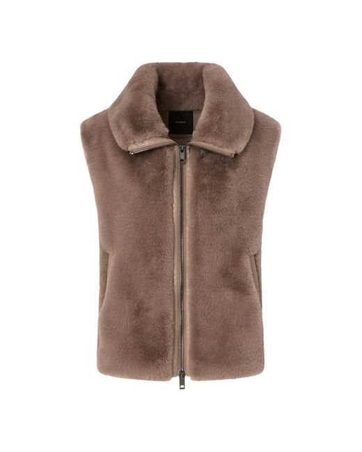 Pinko Brown Waistcoats