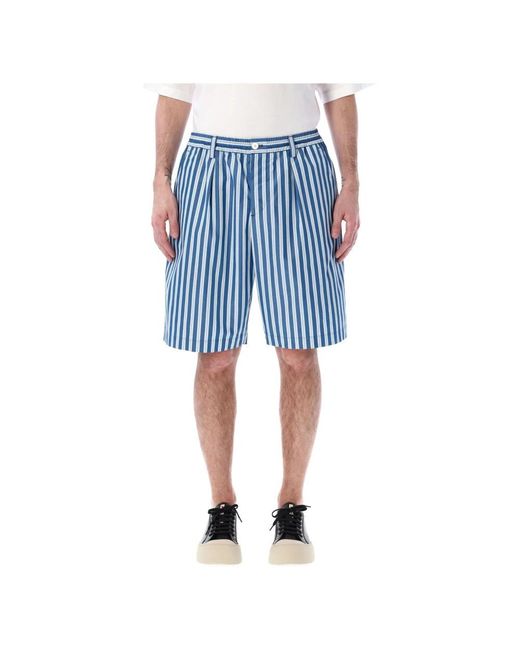 Marni Blue Casual Shorts for men