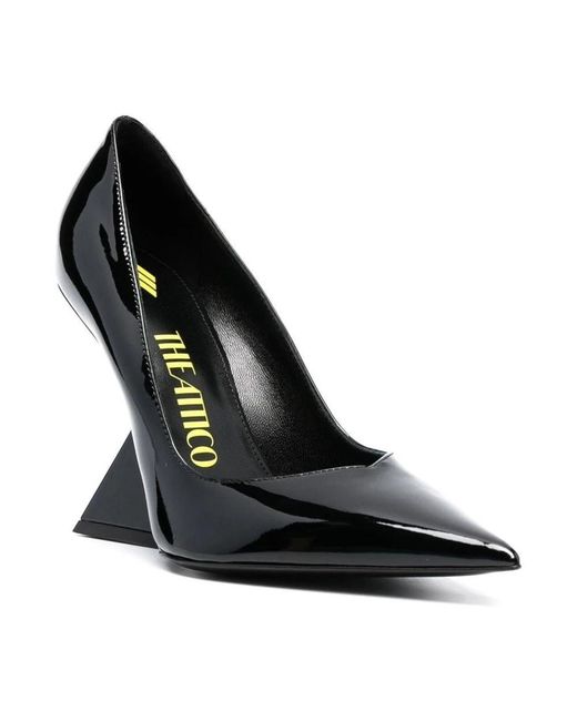 The Attico Black Cheope Patent Pump