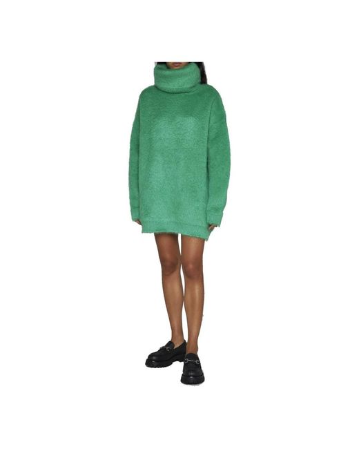Gucci Green Knitted Dresses