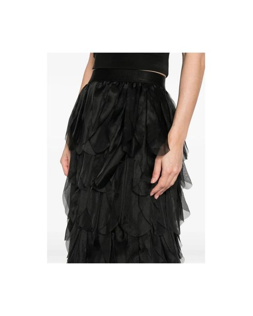 Max Mara Maxi Rok in het Black